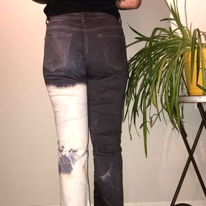 One of a kind raw denim jeans. Size 10